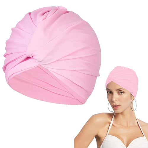 Badekappe, Unisex Badehaube Damen Bademütze Schwimmhaube, Elastische Badekappen für Erwachsene, Schwimmkappe Damen Turban Badekappe, für Männer Frau Lange Kurzes Haar Erwachsene Badekappe, Unisex Badehaube Damen Bademütze Schwimmhaube, Elastische Badekappen für Erwachsene, Schwimmkappe Damen Turban Badekappe, für Männer Frau Lange Kurzes Haar Erwachsene von QEEROYO
