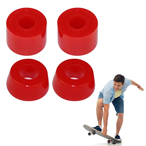 Skateboard Bushings, Skateboard Truck Bushings, Lenkgummis Standard Cylinder, 4 Stück Longboard Skateboard-Zubehör, Skateboard Buchsen Set Ersatz Cups für Skateboard Trucks, Ersatzteile Outdoor Sport von QEEROYO