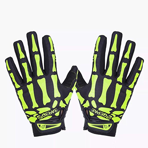 Fahrrad Handschuhe Gel Fahrradhandschuhe Sporthandschueh Gloves QE7507 Grün (S) von QEPAE