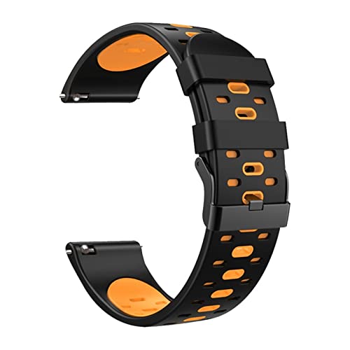 QGKKGQ 22mm Silikonbänder für Suunto 9 Peak Outdoors Sport Smart Watch atmungsaktiv für Coros VERTIX Ersatzband Armband von QGKKGQ