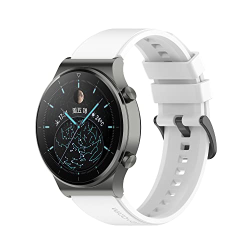 QGKKGQ 22mm Smart Watch Band für Huawei GT 2 Pro Silikon Handgelenk Riemen für GTR 47mm GTR2 2e Armband von QGKKGQ