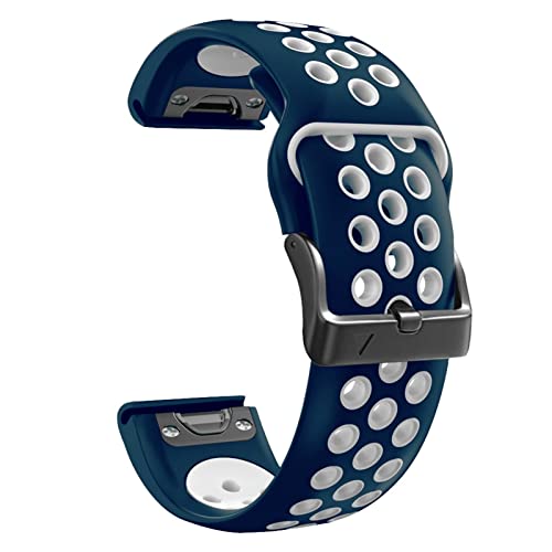 QGKKGQ Smart Watch Band Silikon Ersatzbänder für Garmin Fenix ​​7 7X 6 6X Pro 5 5X Plus 3 3 HR 935 Armband Band 22 26mm Armband von QGKKGQ