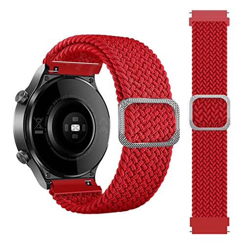 QGKKGQ Smart Watch Band für Garmin Vivoactive 3/4 Venu 2/Forerunner 645 245 158 745 geflochtenes Armband Vivomove HR 20 22 mm Armband-Zubehör von QGKKGQ