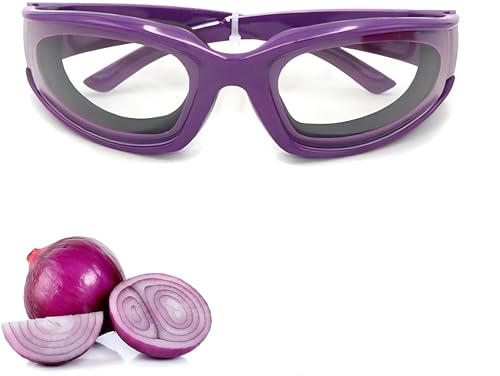 QHFlashbuy Zwiebelbrille,Küche Zubehör Zwiebel Schutzbrille,Winddichte Zwiebel Brille Schutzbrille Augen Protector für Zerkleinerer Zwiebeln,Reißfest,Schneiden,Hacken,Staubdicht QHFlashbuy Zwiebelbrille,Küche Zubehör Zwiebel Schutzbrille,Winddichte Zwiebel Brille Schutzbrille Augen Protector für Zerkleinerer Zwiebeln,Reißfest,Schneiden,Hacken,Staubdicht von QHFlashbuy