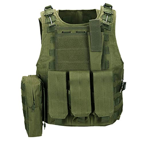 QHIU Taktische Weste Camo Molle Schutz Combat Military Weste für Softair Paintball CS SWAT Wargame Jagd Outdoor Sport QHIU Taktische Weste Camo Molle Schutz Combat Military Weste für Softair Paintball CS SWAT Wargame Jagd Outdoor Sport von QHIU