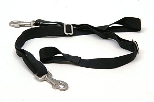 QHP 1 Paar Beingurte elastisch schwarz one size verstellbare Länge QHP 1 Paar Beingurte elastisch schwarz one size verstellbare Länge von QHP