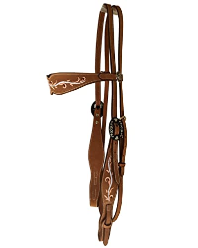 QHP-Kaltbluttrense Western I Geformte Trense I Ergonomischer Nasenriemen I Zahnschonend I Breites Genickstück I Weiche Polsterung QHP-Kaltbluttrense Western I Geformte Trense I Ergonomischer Nasenriemen I Zahnschonend I Breites Genickstück I Weiche Polsterung von QHP