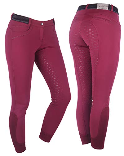QHP Reithose Softshell Alexa vollbesatz Bordeaux, Größe:34 QHP Reithose Softshell Alexa vollbesatz Bordeaux, Größe:34 von QHP