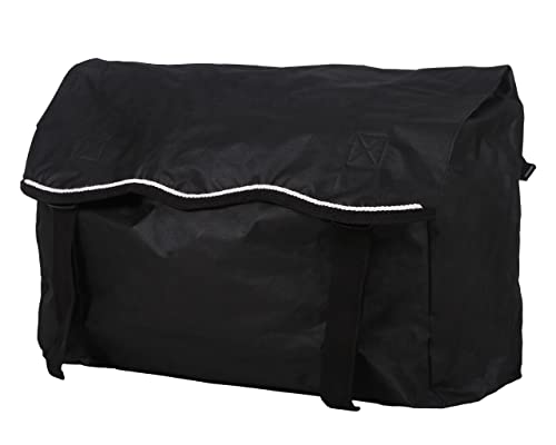 QHP Stall Packsack Luxus Utensilienbehälter schwarz von QHP