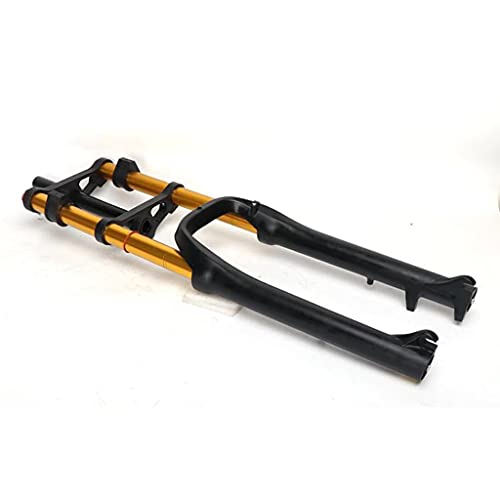 QHY Doppelbrücken - Federgabel Für 26 Zoll Downhill | Gabelschaft Außendurchmesser 28,5 Mm BMX Mountainbike-Federgabel, 1-1/8' Magnesiumlegierung MTB Bike Gas Gabel Schulter Steuerung 100mm QHY Doppelbrücken - Federgabel Für 26 Zoll Downhill | Gabelschaft Außendurchmesser 28,5 Mm BMX Mountainbike-Federgabel, 1-1/8' Magnesiumlegierung MTB Bike Gas Gabel Schulter Steuerung 100mm von QHY
