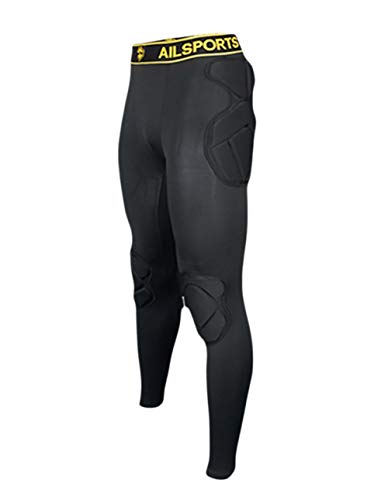 QIKEGooods Sports Gepolsterte Kompression Hose Guard Schutzhemd Schulter Rippe Brustschutz für Outdoor Fußball Basketball Paintball Rugby QIKEGooods Sports Gepolsterte Kompression Hose Guard Schutzhemd Schulter Rippe Brustschutz für Outdoor Fußball Basketball Paintball Rugby von QIKEGooods