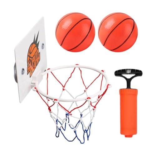 QILTON Mini-Basketballkorb-Set, Dunk Basketball-Set mit Basketballkorb-Saugnapf, Mini-Ball und Pumpe, wandmontierter Rückwand-Basketball für Büro, Schreibtisch, Badezimmer, Spielgeschenke QILTON Mini-Basketballkorb-Set, Dunk Basketball-Set mit Basketballkorb-Saugnapf, Mini-Ball und Pumpe, wandmontierter Rückwand-Basketball für Büro, Schreibtisch, Badezimmer, Spielgeschenke von QILTON