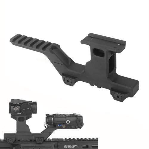 QIRUIMY Taktischer Micro Red Dot Riser Mount Scope Mount Base Adapter für T1 T2 H1 H2 Optikvisier (Schwarz) QIRUIMY Taktischer Micro Red Dot Riser Mount Scope Mount Base Adapter für T1 T2 H1 H2 Optikvisier (Schwarz) von QIRUIMY