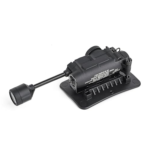 QIRUIMY Taktisches Militärhelm-Lichtsystem mit flexiblem Stiel, weiß + IR + rot/grün/blau, LED-Überlebens-Signallicht, Airsoft-Scheinwerfer, Militär-Sicherheits-Signalanzeigen, Schwarz QIRUIMY Taktisches Militärhelm-Lichtsystem mit flexiblem Stiel, weiß + IR + rot/grün/blau, LED-Überlebens-Signallicht, Airsoft-Scheinwerfer, Militär-Sicherheits-Signalanzeigen, Schwarz von QIRUIMY