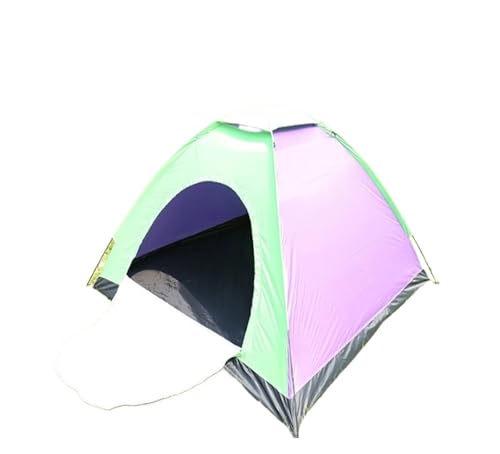 Tunnelzelte Tragbare Outdoor-Campingzelte, großer Raum, wasserdicht, Strandzelt, Sonnenschutz, Reisesport, Wanderzelt biwakzelt(Green) von QIUYMGFG