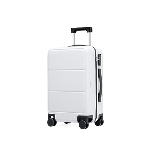 QIUYU2024 Leichte 20-Zoll-Koffer mit Spinner-Rädern, Gepäck, das mit TSA-Schloss im Flugzeug mitgenommen Werden kann, Koffertrolley von QIUYU2024