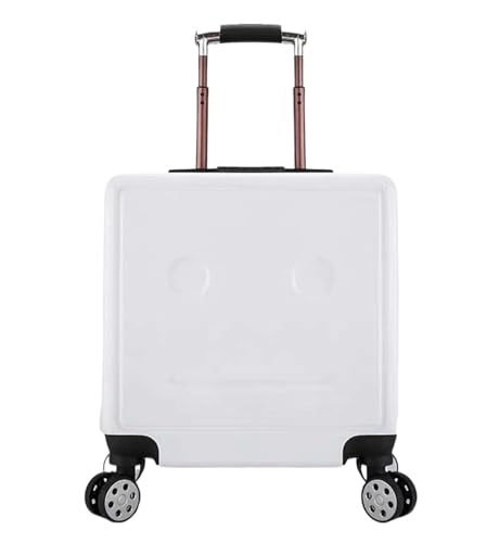 QIUYU2024 Leichte Koffer Handgepäck Verstellbarer Trolley-Koffer für Reisen und Einsteigen Zahlenschloss-Koffer Trolley von QIUYU2024