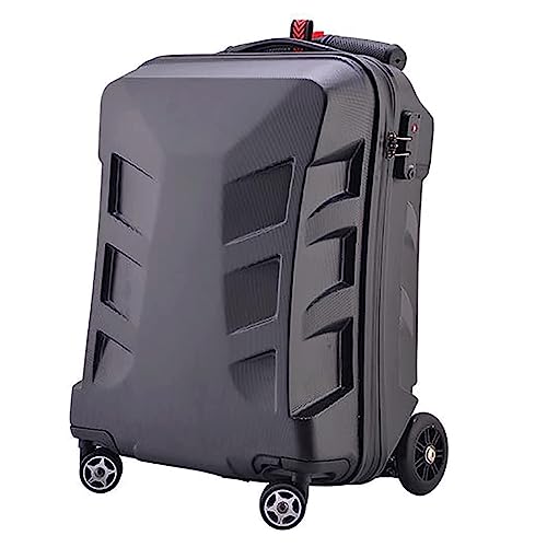 QIYIGS 21-Zoll-Handgepäckkoffer, Leichter Computerkoffer, verschiebbarer Trolley mit Radpedalen, für Reisen geeignet von QIYIGS