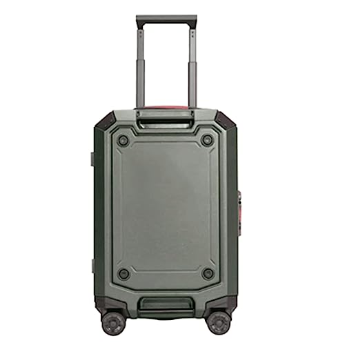 QIYIGS Handgepäckkoffer, Reisekoffer ohne Reißverschluss mit 360° drehbaren Rädern/TSA-Schloss, geeignet für Reisen, Urlaub von QIYIGS