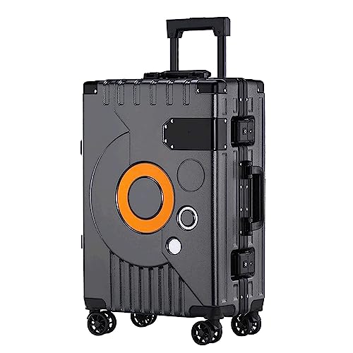 QIYIGS Koffer mit Aluminiumrahmen, Leichter Koffer, mit TSA-Schloss/Lenkrollen, tragbare Aufbewahrungsbox, geeignet für Reisen und Urlaub von QIYIGS