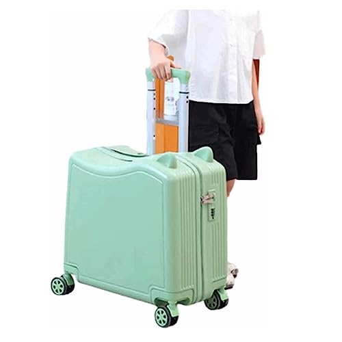 QIYIGS Tragbare Koffer, Handgepäckkoffer mit Rollen, Trolley-Koffer mit Zahlenschloss, geeignet für Flugreisen und Straßenreisen von QIYIGS