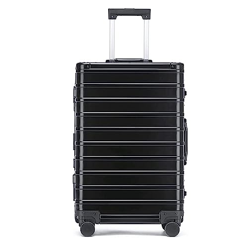 QIYIGS Tragbarer Koffer, Reiseaufbewahrungsbox mit Rädern, Handgepäckkoffer aus Aluminium-Magnesium-Legierung, geeignet für Reisen und Urlaub von QIYIGS