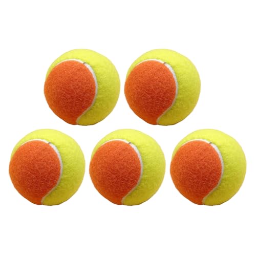 QIYUDUOLA 3/5 Stück, hohe Elastizität, Schlagwiderstand, Tennis, Strände, Tennis, Paddleball, Training, Training, Sport, Gummi, Tennis, langlebig von QIYUDUOLA