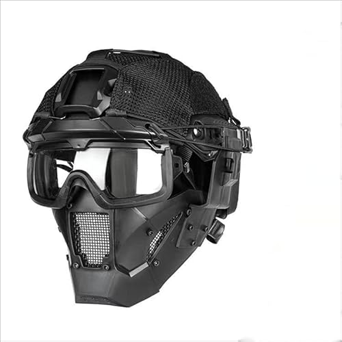 Airsoft Quick Helm Airsoft Maske Tactical Goggle Set, Verwendet Für Paintball Multiple AM Militärsport Im Freien CS Spiel Schießen Airsoft Quick Helm Airsoft Maske Tactical Goggle Set, Verwendet Für Paintball Multiple AM Militärsport Im Freien CS Spiel Schießen von QJYZHAN