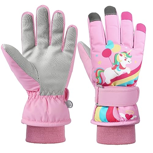 QKURT Kinder Schneehandschuh Kinder Skihandschuh Winter Winddichter Thermohandschuh Rutschfester Sporthandschuh Rippstrick langer Stulpe Outdoorhandschuh geeignet für 2-9 Jahre alte Mädchen und Jungen QKURT Kinder Schneehandschuh Kinder Skihandschuh Winter Winddichter Thermohandschuh Rutschfester Sporthandschuh Rippstrick langer Stulpe Outdoorhandschuh geeignet für 2-9 Jahre alte Mädchen und Jungen von QKURT