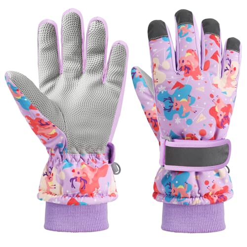 QKURT Kinder Schneehandschuh Kinder Skihandschuh Winter Winddichter Thermohandschuh Rutschfester Sporthandschuh Rippstrick langer Stulpe Outdoorhandschuh geeignet für 2-9 Jahre alte Mädchen und Jungen QKURT Kinder Schneehandschuh Kinder Skihandschuh Winter Winddichter Thermohandschuh Rutschfester Sporthandschuh Rippstrick langer Stulpe Outdoorhandschuh geeignet für 2-9 Jahre alte Mädchen und Jungen von QKURT