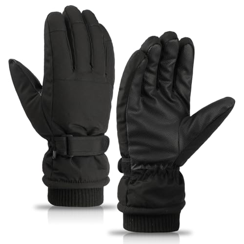 QKURT Skihandschuhe, wasserdicht Schnee WinterHandschuhe Touchscreen Ski Fäustlinge, Herren Thermo Schnee Handschuhe Winter kaltes Wetter Handschuhe für Outdoor Skifahren Laufen Radfahren Wandern QKURT Skihandschuhe, wasserdicht Schnee WinterHandschuhe Touchscreen Ski Fäustlinge, Herren Thermo Schnee Handschuhe Winter kaltes Wetter Handschuhe für Outdoor Skifahren Laufen Radfahren Wandern von QKURT