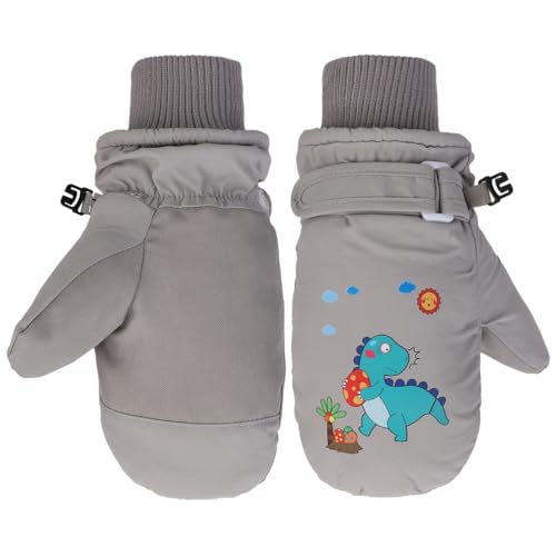 QKURT Skihandschuhe für Kinder, wasserdichte Schneehandschuhe, Niedliche Cartoon-Handschuhe, Winddichte und rutschfeste Fäustlinge, Warme Fäustlinge für Jungen und Mädchen im Alter von 2–8 Jahren QKURT Skihandschuhe für Kinder, wasserdichte Schneehandschuhe, Niedliche Cartoon-Handschuhe, Winddichte und rutschfeste Fäustlinge, Warme Fäustlinge für Jungen und Mädchen im Alter von 2–8 Jahren von QKURT