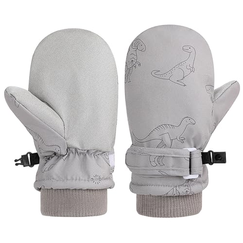 QKURT Skihandschuhe für Kinder, wasserdichte Schneehandschuhe, Winddichte und rutschfeste Fäustlinge, Warme Fäustlinge für Jungen und Mädchen im Alter von 2–8 Jahren QKURT Skihandschuhe für Kinder, wasserdichte Schneehandschuhe, Winddichte und rutschfeste Fäustlinge, Warme Fäustlinge für Jungen und Mädchen im Alter von 2–8 Jahren von QKURT