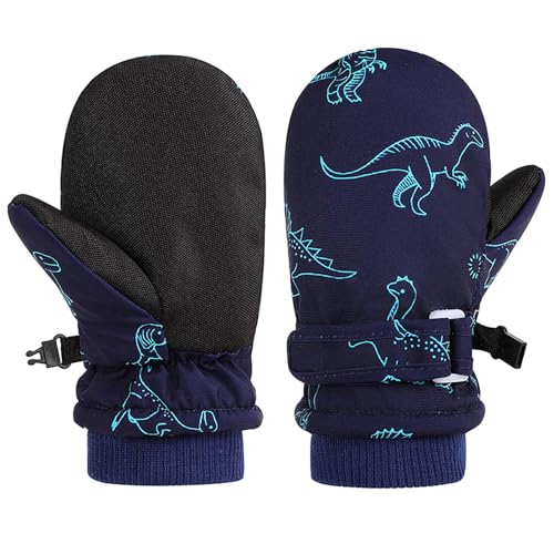 QKURT Skihandschuhe für Kinder, wasserdichte Schneehandschuhe, Winddichte und rutschfeste Fäustlinge, Warme Fäustlinge für Jungen und Mädchen im Alter von 2–8 Jahren QKURT Skihandschuhe für Kinder, wasserdichte Schneehandschuhe, Winddichte und rutschfeste Fäustlinge, Warme Fäustlinge für Jungen und Mädchen im Alter von 2–8 Jahren von QKURT