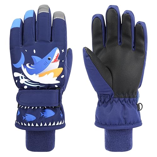 QKURT Skihandschuhe für Kinder, wasserdichte Schneehandschuhe für den Winter, Winddichte Handschuhe für den Außenbereich, Kinderhandschuhe für Jungen und Mädchen im Alter von 2-13 Jahren QKURT Skihandschuhe für Kinder, wasserdichte Schneehandschuhe für den Winter, Winddichte Handschuhe für den Außenbereich, Kinderhandschuhe für Jungen und Mädchen im Alter von 2-13 Jahren von QKURT