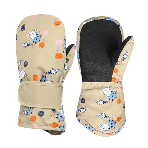QKURT Skihandschuhe für Kinder von 1-6 Jahren, Warme Schneehandschuhe, wasserdichte Handschuhe für Snowboard und Skaten für Mädchen und Jungen QKURT Skihandschuhe für Kinder von 1-6 Jahren, Warme Schneehandschuhe, wasserdichte Handschuhe für Snowboard und Skaten für Mädchen und Jungen von QKURT