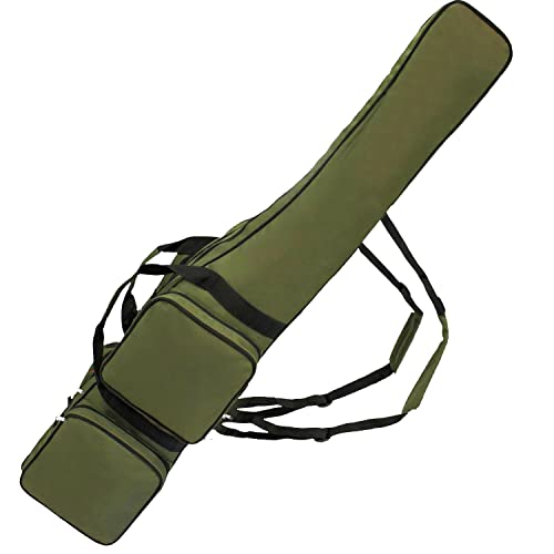QMBasic Allround RUTENTASCHE Angeln Tasche mit 2-4 Innenfächern für Angelruten, Kescher und Rutenhalter QMBasic Allround RUTENTASCHE Angeln Tasche mit 2-4 Innenfächern für Angelruten, Kescher und Rutenhalter von QMBasic