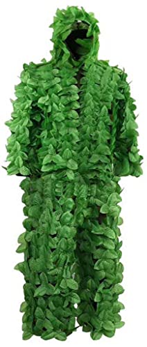 3D Ghillie Tarnanzug, 3D Blatt Tarnanzug Jagdanzüge Tactics Jagdbekleidung Scharfschützenanzug Militär Ghillie Anzug Für Jungle Forest, Airsoft, Wildlife Fotografie 3D Ghillie Tarnanzug, 3D Blatt Tarnanzug Jagdanzüge Tactics Jagdbekleidung Scharfschützenanzug Militär Ghillie Anzug Für Jungle Forest, Airsoft, Wildlife Fotografie von QMZDXH