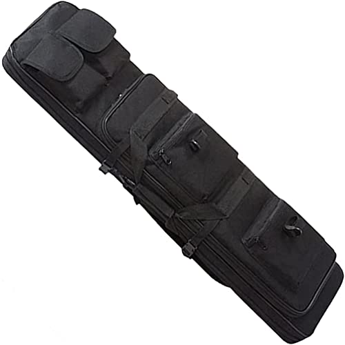 Taktisches Rifle Bag Für Langwaffen - Gun Bag Futteral, Langwaffentasche Wanderrucksack Jagdausrüstung Futteral Langwaffen Mit Pouches Compartments for Magazine Storage 120CM Taktisches Rifle Bag Für Langwaffen - Gun Bag Futteral, Langwaffentasche Wanderrucksack Jagdausrüstung Futteral Langwaffen Mit Pouches Compartments for Magazine Storage 120CM von QMZDXH