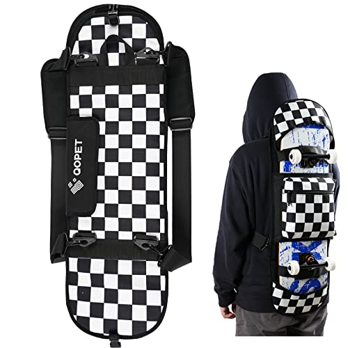 QOPET Skateboard Tasche aus verdicktem 900D Oxford, Cruiser Board Tasche Elektrische Skateboard Tasche Wasserdicht Rucksack für Skateboarding QOPET Skateboard Tasche aus verdicktem 900D Oxford, Cruiser Board Tasche Elektrische Skateboard Tasche Wasserdicht Rucksack für Skateboarding von QOPET