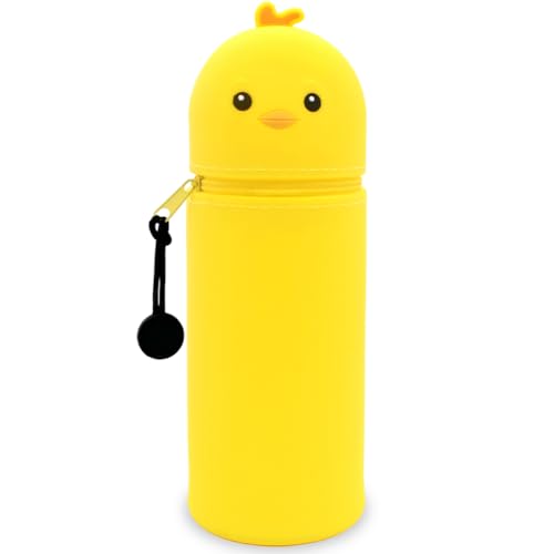QRKPVHD 2 in 1 Weiche Silikontasche Kawaii Federmäppchen,Tischstifthalter, Reißverschluss, Silikon, Stiftetasche Buntstifte Marker, Büro, Uni, niedlicher Schulbedarf, Tier-Stifthalter, Mädchen AFFE QRKPVHD 2 in 1 Weiche Silikontasche Kawaii Federmäppchen,Tischstifthalter, Reißverschluss, Silikon, Stiftetasche Buntstifte Marker, Büro, Uni, niedlicher Schulbedarf, Tier-Stifthalter, Mädchen AFFE von QRKPVHD