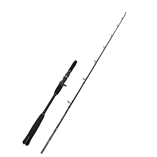 Langsam Jigging Angelrute 1.68m 1.8m Strom Ozean 5kg Kohlenstoffnäpfchen Angel 80-200g100-250g for Seerod 225(Casting Rod,1.8m) von QSCTYG