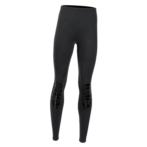 QSTDGVPW Neoprenhose, 1,5 mm Dicke, Wassersport-Leggings für Männer und Frauen, Schwarz, XL Damen von QSTDGVPW