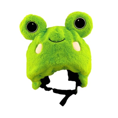 QSTDGVPW Nette Tier Ski Helm Abdeckung Helm Dekoration für Erwachsene Kinder Cartoon Dekorative Fahrrad Helm Abdeckung Plüsch Kappe Dekor, Frosch QSTDGVPW Nette Tier Ski Helm Abdeckung Helm Dekoration für Erwachsene Kinder Cartoon Dekorative Fahrrad Helm Abdeckung Plüsch Kappe Dekor, Frosch von QSTDGVPW