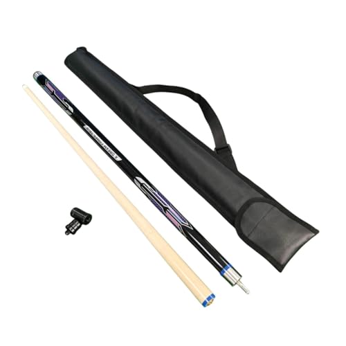 QSTDGVPW Pool Cue Professional mit Tragetasche Tragbares Leichte 13 Mm Große TIPP von QSTDGVPW