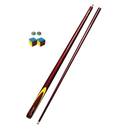 QSTDGVPW Professioneller Billard Pool Queue, 9,5 Mm Spitze, Zwei Abschnitte Lang von QSTDGVPW