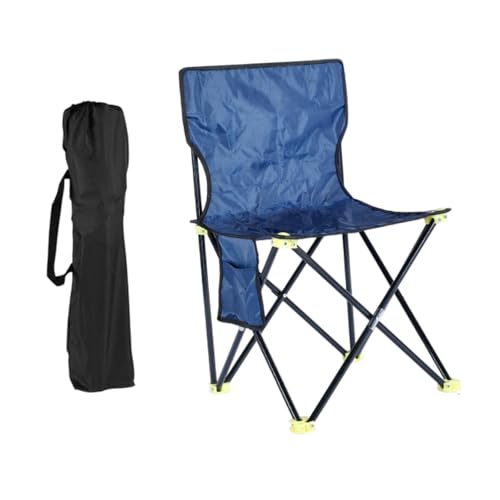 QSTDGVPW Tragbarer Outdoor Stuhl für Strand Und Campingaktivitäten, Blue and L von QSTDGVPW