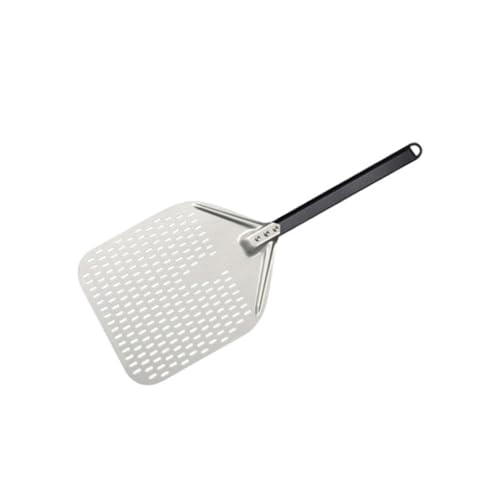 QTANZIQI Pizzaschieber, 1 Stück, 30,5 cm, 35,6 cm, großer, langer Aluminium-Pizzaschaufel mit langem Griff, Zubehör, Pizzaschaufel, Spatel, antihaftbeschichtete runde Pfanne, Backwender, Pizzaschieber von QTANZIQI