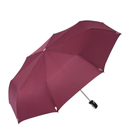 QTANZIQI Regenschirm, automatischer Regenschirm, Reisen, einfacher tragbarer Regenschirm, Faltbarer Regenschirm, Business, Outdoor-Reiseschirme Silk Pillowcase von QTANZIQI