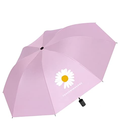 QTANZIQI Regenschirme Regenschirm Tragbarer Faltschirm UV-Handschirm Regen Wind Sonnenschirme Reiseschirm Silk Pillowcase von QTANZIQI